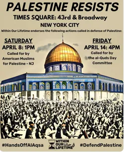 Palestine Resists -- the screenshot is from X, not from Insta